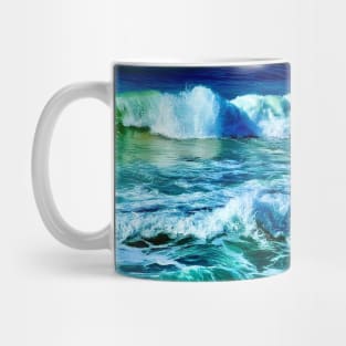 A Wave on the Deep Blue Sea Mug